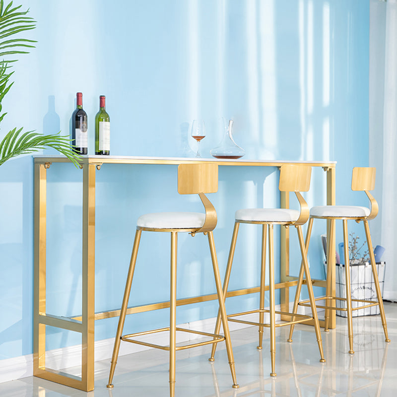 Moderne rechthoekige tafel en krukset 1/4/7-delige pub-eetset