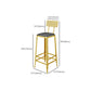 Glam Style Rectangle Bistro Set 1/5/9 Pieces Faux Marble Bar Table Set Clearhalo 'Bar Furniture' 'furn' 'furn_home_bar_bar_sets' 'Furniture' 'Home Bars & Bar Sets' 'home_bar_bar_sets' 'Kitchen & Dining Furniture' 6530383