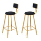 1/2/3/5 Pieces Bar Stool and Table Set Contemporary Bar Table Set Black 30"H Stools (Set of 2) Clearhalo 'Bar Furniture' 'furn' 'furn_home_bar_bar_sets' 'Furniture' 'Home Bars & Bar Sets' 'home_bar_bar_sets' 'Kitchen & Dining Furniture' 6530442