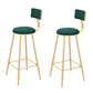 1/2/3/5 Pieces Bar Stool and Table Set Contemporary Bar Table Set Green 30"H Stools (Set of 2) Clearhalo 'Bar Furniture' 'furn' 'furn_home_bar_bar_sets' 'Furniture' 'Home Bars & Bar Sets' 'home_bar_bar_sets' 'Kitchen & Dining Furniture' 6530445