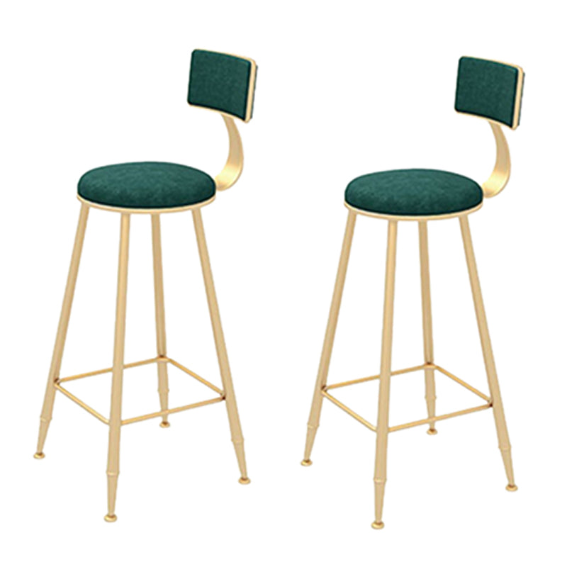 1/2/3/5 Pieces Bar Stool and Table Set Contemporary Bar Table Set Green 30"H Stools (Set of 2) Clearhalo 'Bar Furniture' 'furn' 'furn_home_bar_bar_sets' 'Furniture' 'Home Bars & Bar Sets' 'home_bar_bar_sets' 'Kitchen & Dining Furniture' 6530445