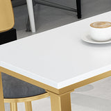 Set da tavolo da bar contemporaneo 1/2/5 pezzi sgabello da bar e tavolo