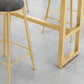 Contemporary Bar Table Set 1/2/5 Pieces Bar Stool and Table Set Clearhalo 'Bar Furniture' 'furn' 'furn_home_bar_bar_sets' 'Furniture' 'Home Bars & Bar Sets' 'home_bar_bar_sets' 'Kitchen & Dining Furniture' 6530478