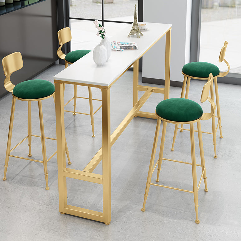 Contemporary Bar Table Set 1/2/5 Pieces Bar Stool and Table Set Clearhalo 'Bar Furniture' 'furn' 'furn_home_bar_bar_sets' 'Furniture' 'Home Bars & Bar Sets' 'home_bar_bar_sets' 'Kitchen & Dining Furniture' 6530483