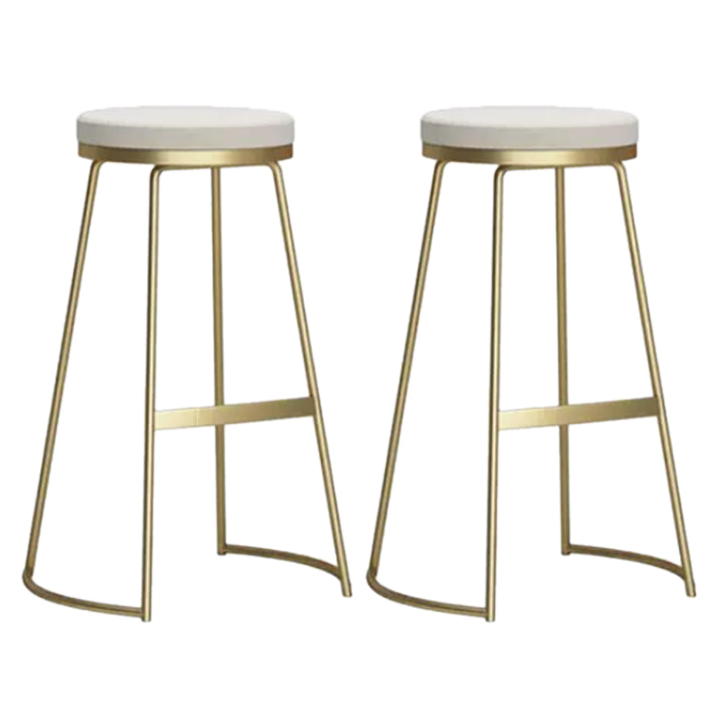 Glam Style Rectangle Counter Set 1/2/3/9 Pieces Solid Wood Bistro Set White 27.5"H Stool (Set of 2) Clearhalo 'Bar Furniture' 'furn' 'furn_home_bar_bar_sets' 'Furniture' 'Home Bars & Bar Sets' 'home_bar_bar_sets' 'Kitchen & Dining Furniture' 6530494