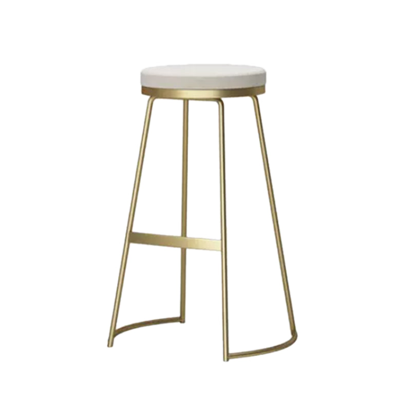Glam Style Rectangle Counter Set 1/3 Pieces Solid Wood Bistro Set for Indoor Gold 30"H Stool (Single) Clearhalo 'Bar Furniture' 'furn' 'furn_home_bar_bar_sets' 'Furniture' 'Home Bars & Bar Sets' 'home_bar_bar_sets' 'Kitchen & Dining Furniture' 6530522