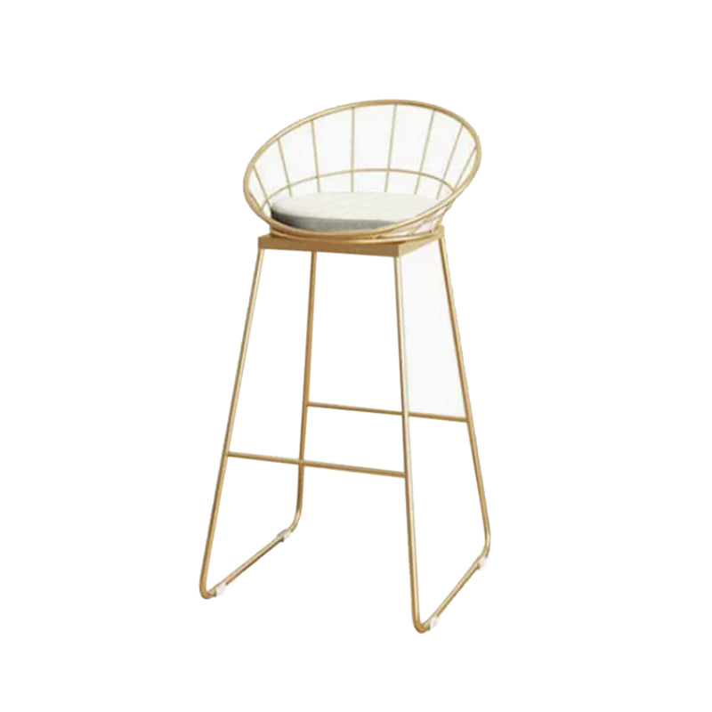 Glam Style Rectangle Counter Set 1/3 Pieces Solid Wood Bistro Set for Indoor White-Gold 30"H Stool (Single) Clearhalo 'Bar Furniture' 'furn' 'furn_home_bar_bar_sets' 'Furniture' 'Home Bars & Bar Sets' 'home_bar_bar_sets' 'Kitchen & Dining Furniture' 6530524