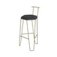 Glam Style Rectangle Counter Set 1/3 Pieces Solid Wood Bistro Set for Indoor Black 30"H Stool (Single) Clearhalo 'Bar Furniture' 'furn' 'furn_home_bar_bar_sets' 'Furniture' 'Home Bars & Bar Sets' 'home_bar_bar_sets' 'Kitchen & Dining Furniture' 6530526