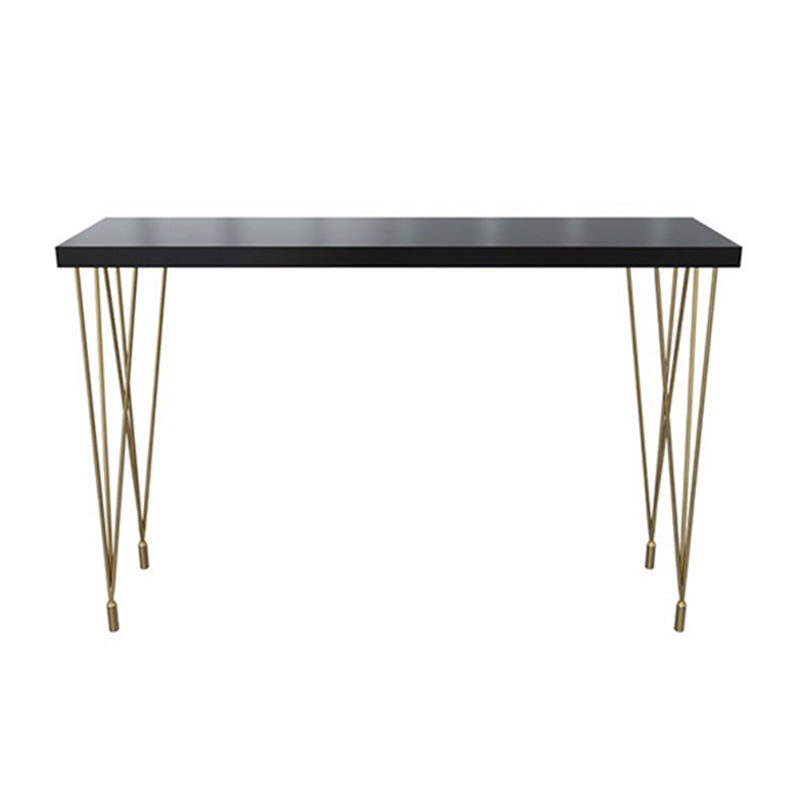Glam Style Rectangle Counter Set 1/3 Pieces Solid Wood Bistro Set for Indoor Clearhalo 'Bar Furniture' 'furn' 'furn_home_bar_bar_sets' 'Furniture' 'Home Bars & Bar Sets' 'home_bar_bar_sets' 'Kitchen & Dining Furniture' 6530527