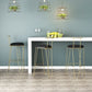 Glam Style Rectangle Counter Set 1/3 Pieces Solid Wood Bistro Set for Indoor Clearhalo 'Bar Furniture' 'furn' 'furn_home_bar_bar_sets' 'Furniture' 'Home Bars & Bar Sets' 'home_bar_bar_sets' 'Kitchen & Dining Furniture' 6530532