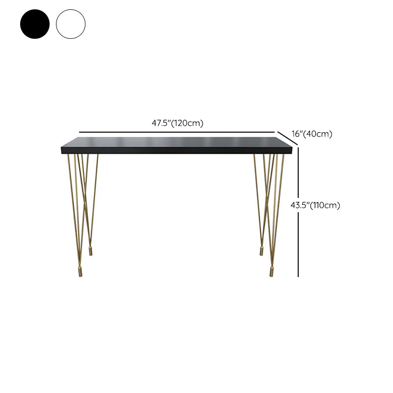 Glam Style Rectangle Counter Set 1/3 Pieces Solid Wood Bistro Set for Indoor Clearhalo 'Bar Furniture' 'furn' 'furn_home_bar_bar_sets' 'Furniture' 'Home Bars & Bar Sets' 'home_bar_bar_sets' 'Kitchen & Dining Furniture' 6530537