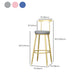 Glam Style Rectangle Bar Set 1/7 Pieces Stone Pub Dining Set for Dining Room Clearhalo 'Bar Furniture' 'furn' 'furn_home_bar_bar_sets' 'Furniture' 'Home Bars & Bar Sets' 'home_bar_bar_sets' 'Kitchen & Dining Furniture' 6530567