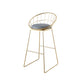 Glam Style Rectangle Bar Set 1/5 Pieces Stone Pub Dining Set for Indoor
