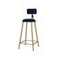 Glam Style Rectangle Bar Set 1/5 Pieces Stone Pub Dining Set for Indoor