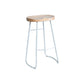 Industrial Rectangle Bar Table Set 1/4/5/7 Pieces Solid Wood Pub Set Wood 30"H Stool (Single) Clearhalo 'Bar Furniture' 'furn' 'furn_home_bar_bar_sets' 'Furniture' 'Home Bars & Bar Sets' 'home_bar_bar_sets' 'Kitchen & Dining Furniture' 6530609