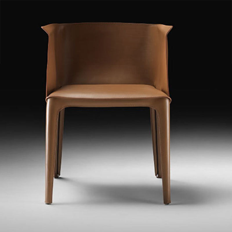 Lederarm Stuhl fester Rücken im Innenstuhl für Esszimmer