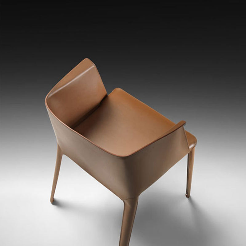 Lederarm Stuhl fester Rücken im Innenstuhl für Esszimmer