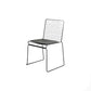 Industrial Metal Dining Room Chair Ladder Back Indoor Side Chair