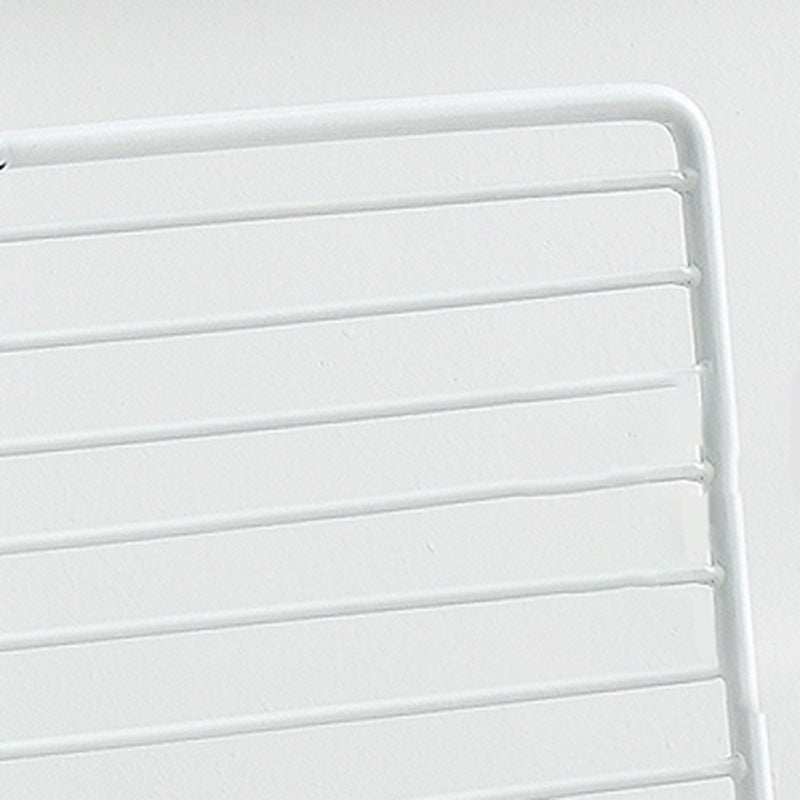 Industrial Metal Dining Room Chair Ladder Back Indoor Side Chair