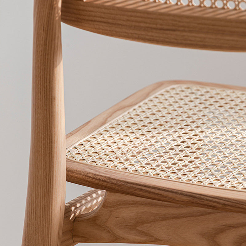 Chaise latéral moderne chaise de salle à manger sans bras massif pour usage domestique