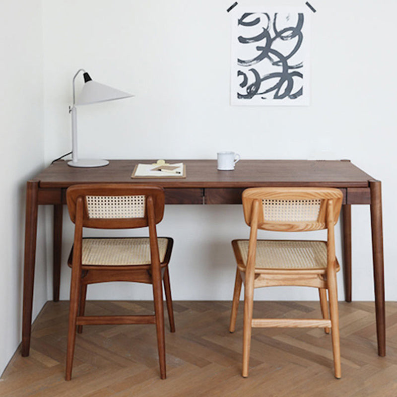 Chaise latéral moderne chaise de salle à manger sans bras massif pour usage domestique