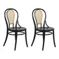 Modern Black Side Chair Solid Wood Dining Chair for Living Room 2 Piece Set Clearhalo 'Dining Chairs' 'Dining Tables & Seating' 'dining_chair' 'furn' 'furn_dining_chair' 'Furniture' 'Kitchen & Dining Furniture' 6531135