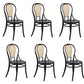 Modern Black Side Chair Solid Wood Dining Chair for Living Room 6 Piece Set Clearhalo 'Dining Chairs' 'Dining Tables & Seating' 'dining_chair' 'furn' 'furn_dining_chair' 'Furniture' 'Kitchen & Dining Furniture' 6531138