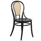 Modern Black Side Chair Solid Wood Dining Chair for Living Room Clearhalo 'Dining Chairs' 'Dining Tables & Seating' 'dining_chair' 'furn' 'furn_dining_chair' 'Furniture' 'Kitchen & Dining Furniture' 6531142