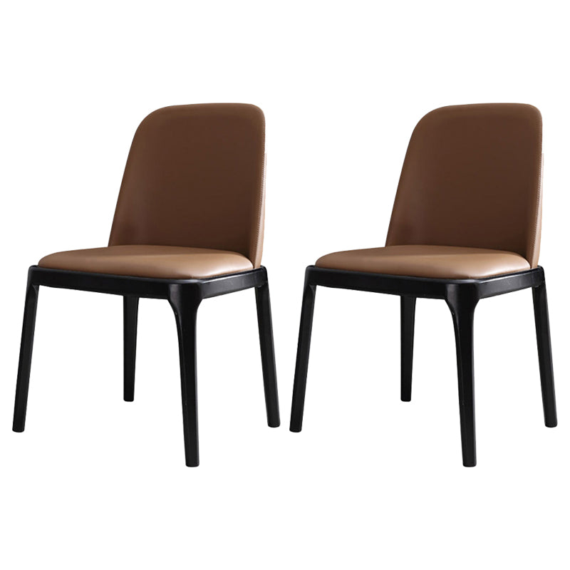 Industrial Kitchen Home Dining Chair Upholstered Dining Chair Armless 2 Piece Set Clearhalo 'Dining Chairs' 'Dining Tables & Seating' 'dining_chair' 'furn' 'furn_dining_chair' 'Furniture' 'Kitchen & Dining Furniture' 6531291