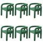 Modern Style Arm Chair Fabric Dining Arm Chair for Living Room Green 6 Piece Set Clearhalo 'Dining Chairs' 'Dining Tables & Seating' 'dining_chair' 'furn' 'furn_dining_chair' 'Furniture' 'Kitchen & Dining Furniture' 6531331