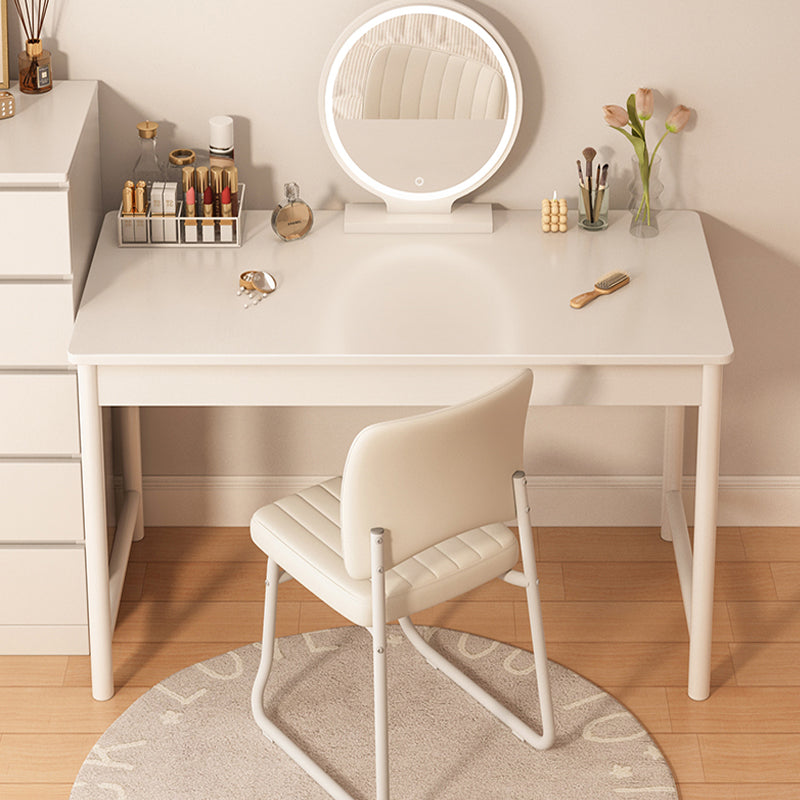 Wit hedendaagse make-up ijdelheid hout ijdelheid kaptafel