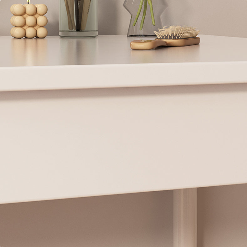 Wit hedendaagse make-up ijdelheid hout ijdelheid kaptafel