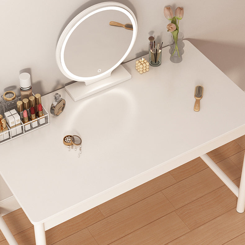 Wit hedendaagse make-up ijdelheid hout ijdelheid kaptafel