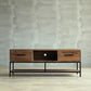 Industrial Wood TV Console Open Storage TV Media Stand for Living Room Clearhalo 'furn' 'furn_tv_stands_entertainment_centers' 'Furniture' 'Living Room Furniture' 'TV Stands & Entertainment Centers' 'TV Stands & Media Storage Furniture' 'tv_stands_entertainment_centers' 6531838