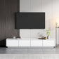 Modern TV Media Console Stone Media Console TV Stand for Living Room 79"L x 16"W x 14"H Clearhalo 'furn' 'furn_tv_stands_entertainment_centers' 'Furniture' 'Living Room Furniture' 'TV Stands & Entertainment Centers' 'TV Stands & Media Storage Furniture' 'tv_stands_entertainment_centers' 6531925