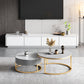 Modern TV Media Console Stone Media Console TV Stand for Living Room Clearhalo 'furn' 'furn_tv_stands_entertainment_centers' 'Furniture' 'Living Room Furniture' 'TV Stands & Entertainment Centers' 'TV Stands & Media Storage Furniture' 'tv_stands_entertainment_centers' 6531928