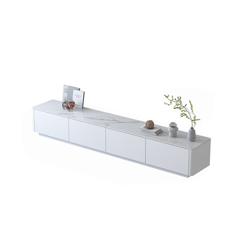 Modern TV Media Console Stone Media Console TV Stand for Living Room Clearhalo 'furn' 'furn_tv_stands_entertainment_centers' 'Furniture' 'Living Room Furniture' 'TV Stands & Entertainment Centers' 'TV Stands & Media Storage Furniture' 'tv_stands_entertainment_centers' 6531932
