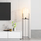 Modern TV Media Console Stone Media Console TV Stand for Living Room Clearhalo 'furn' 'furn_tv_stands_entertainment_centers' 'Furniture' 'Living Room Furniture' 'TV Stands & Entertainment Centers' 'TV Stands & Media Storage Furniture' 'tv_stands_entertainment_centers' 6531933
