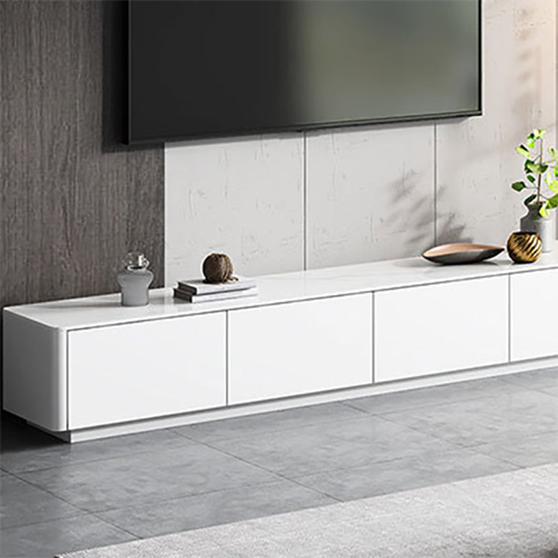 Modern TV Media Console Stone Media Console TV Stand for Living Room Clearhalo 'furn' 'furn_tv_stands_entertainment_centers' 'Furniture' 'Living Room Furniture' 'TV Stands & Entertainment Centers' 'TV Stands & Media Storage Furniture' 'tv_stands_entertainment_centers' 6531935