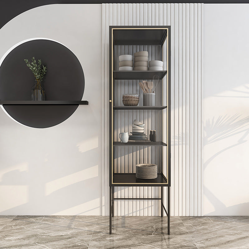Porte moderne in vetro Curio Armadio a buffet mobile per soggiorno