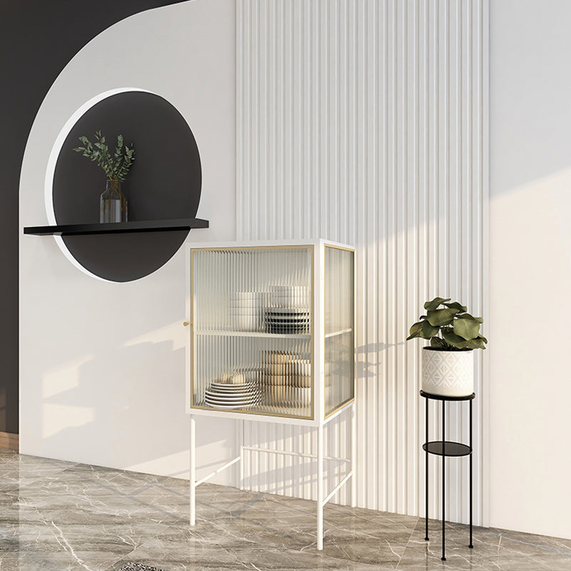 Porte moderne in vetro Curio Armadio a buffet mobile per soggiorno