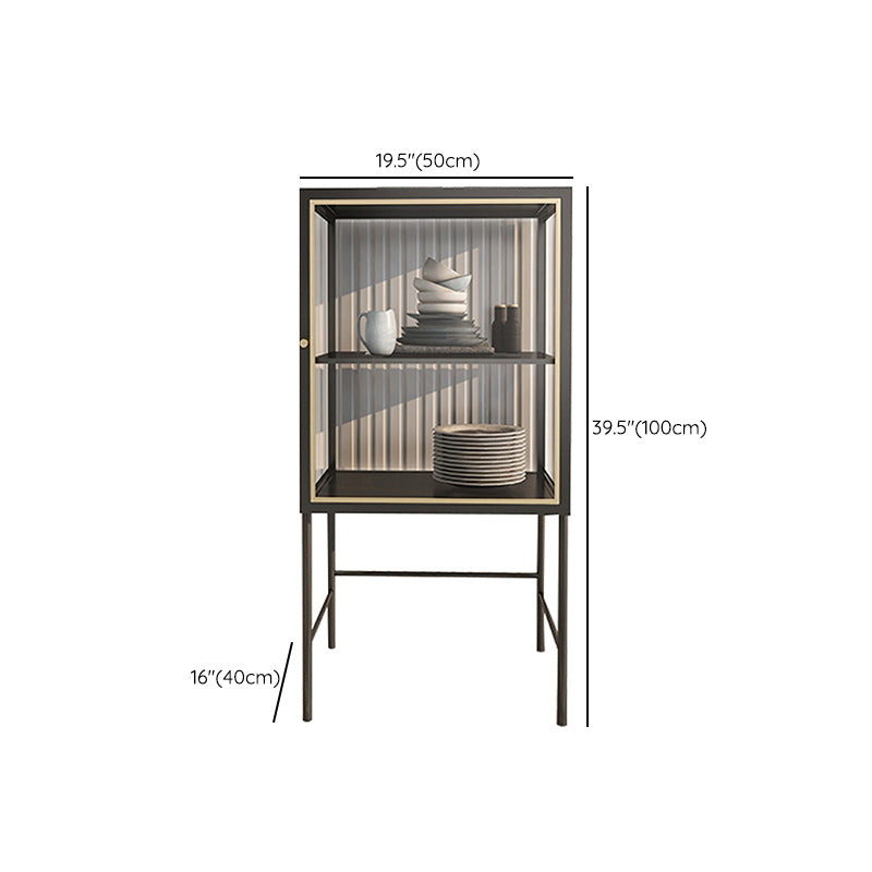 Porte moderne in vetro Curio Armadio a buffet mobile per soggiorno