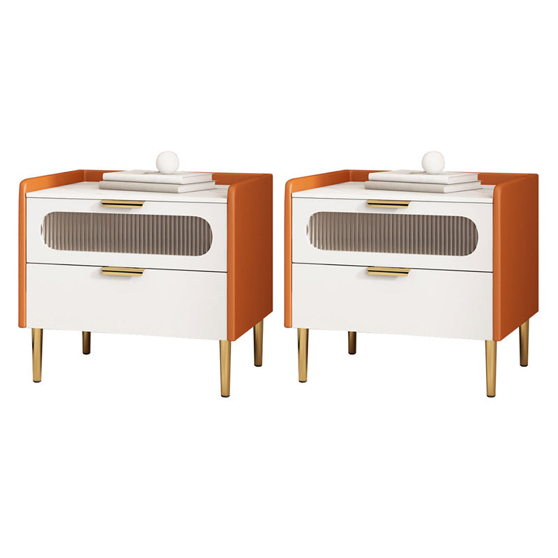 Stein am Nachtkabine zeitgenössischer Nachttisch mit 2 Schubladen