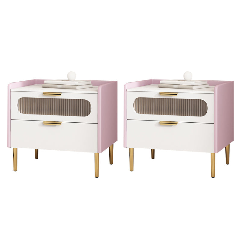 Stein am Nachtkabine zeitgenössischer Nachttisch mit 2 Schubladen