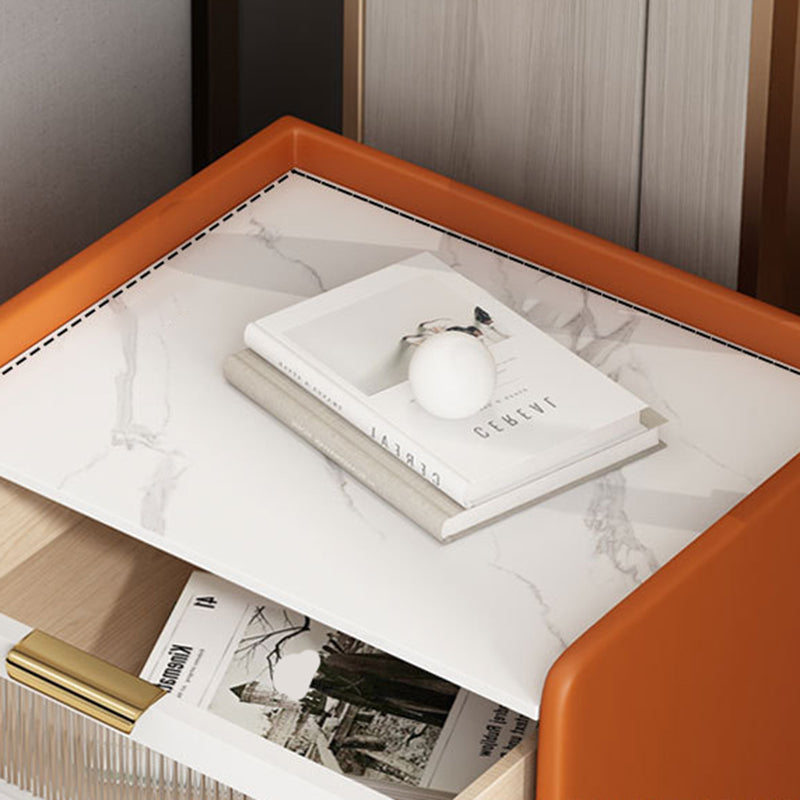 Stein am Nachtkabine zeitgenössischer Nachttisch mit 2 Schubladen