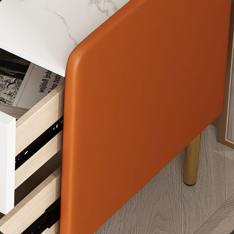 Stein am Nachtkabine zeitgenössischer Nachttisch mit 2 Schubladen