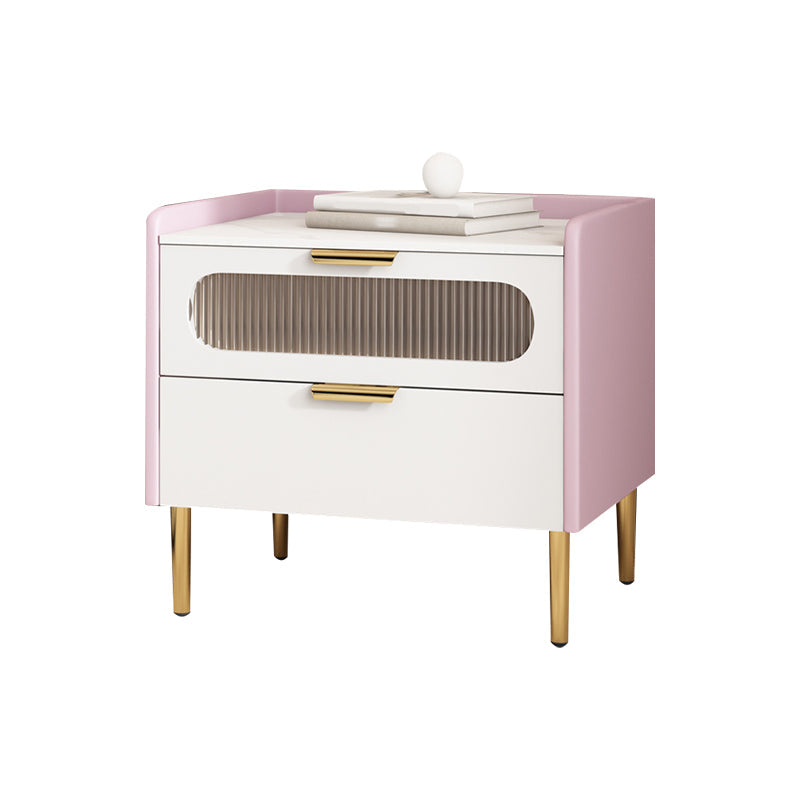 Stein am Nachtkabine zeitgenössischer Nachttisch mit 2 Schubladen