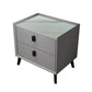Drawer Storage Night Table Contemporary Bed Nightstand for Bedroom Clearhalo 'Bedroom Furniture' 'furn' 'furn_night_stand' 'Furniture' 'night_stand' 'Nightstands' 6532210