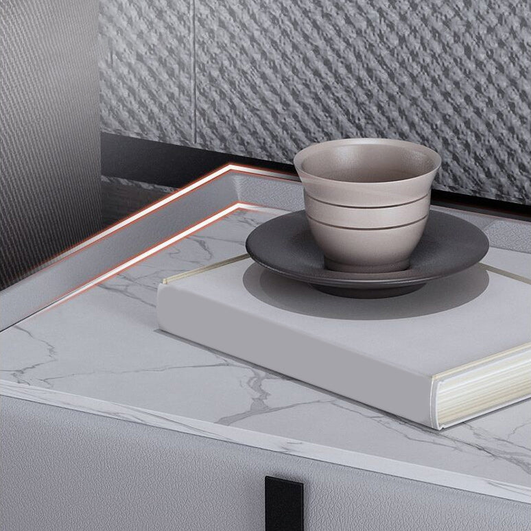 Drawer Storage Night Table Contemporary Bed Nightstand for Bedroom Clearhalo 'Bedroom Furniture' 'furn' 'furn_night_stand' 'Furniture' 'night_stand' 'Nightstands' 6532213