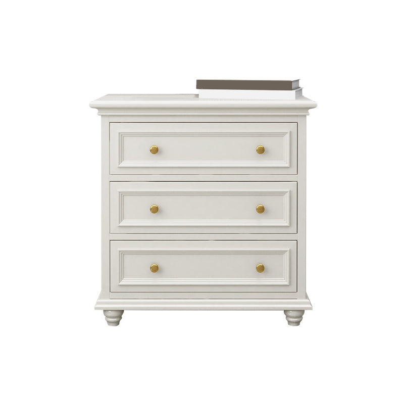 Solid Wood Storage Chest Dresser Classic Glam Chest with Drawers 31.5"L x 18"W x 31.5"H 3 Clearhalo 'Bedroom Furniture' 'Dressers & Chests' 'dressers_chests' 'furn' 'furn_dressers_chests' 'Furniture' 6533593